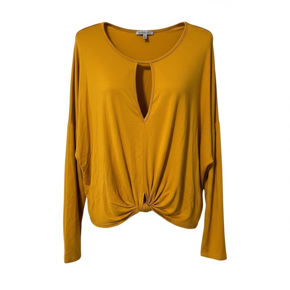 Tie front blouse
